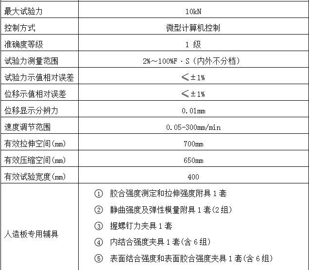 MWD-A数显人造板万能试验机
